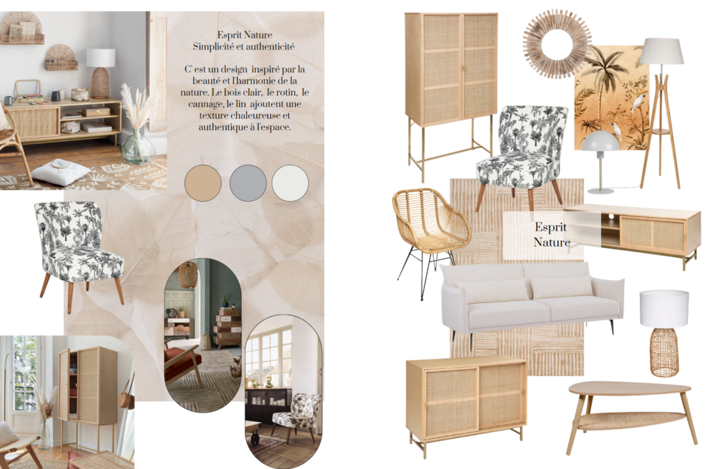 pack meuble makasa style nature