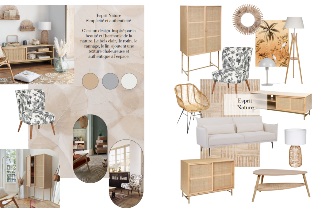 pack meuble makasa style nature